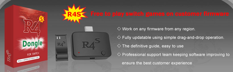Switch] La Team R4 Annonce son nouveau dongle pour la Nintendo Switch
